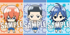 Yowamushi Pedal - 3 Mini Memo Pads Set: Shinkai, Izumida, Manami