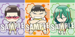 Yowamushi Pedal - 3 Mini Memo Pads Set: Kinjo, Tadokoro, Makishima