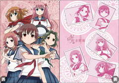 Saki Zenkoku Hen - Pencil Board: Kasumi Iwato & Hatsumi Usuzumi
