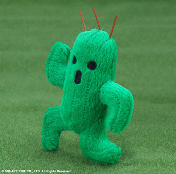 Final Fantasy - Stuffed Mascot Strap: Cactuar