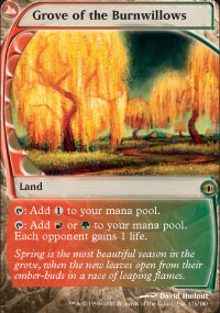 Grove of the Burnwillows - Foil