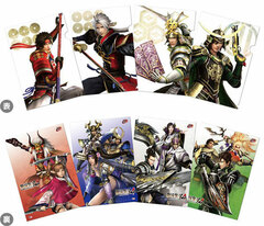 Samurai Warriors 4 - Clear File A Set (Yukimura Sanada, Nobuyuki Sanada, Kanetsugu Naoe, Masamune Date)