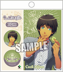 Uta no Prince-sama - Magnet & Memo Pad Set: Cecil Aijima
