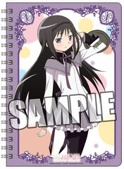 Puella Magi Madoka Magica the Movie - B6 W Ring Notebook: Homura Akemi
