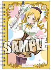 Puella Magi Madoka Magica the Movie - B6 W Ring Notebook: Mami Tomoe