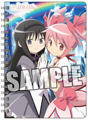Puella Magi Madoka Magica the Movie - B6 W Ring Notebook: Madoka & Homura