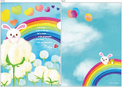 Usagi no Mofy - Clear File: Mofy (Rainbow)