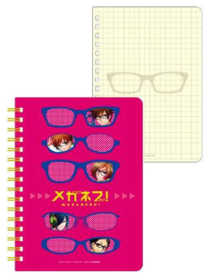 Meganebu! - Notebook w/A6 File: Glasses Club