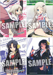 TV Anime Little Busters! Refrain - 2 Clear File Set: Kud & Yuiko