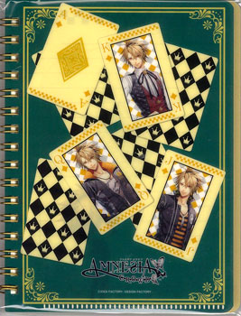 AMNESIA CROWD - Notebook w/A6 File: Toma
