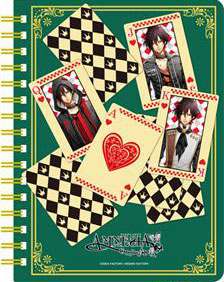 AMNESIA CROWD - Notebook w/A6 File: Shin