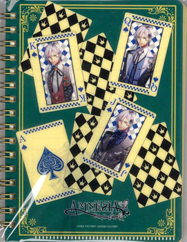 AMNESIA CROWD - Notebook w/A6 File: Ikki