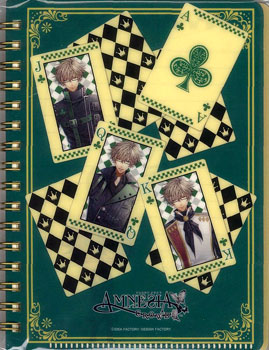AMNESIA CROWD - Notebook w/A6 File: Kent