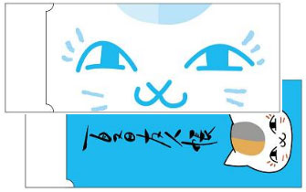 Natsume Yuujinchou - Nyanko Sensei Eraser/ Blue