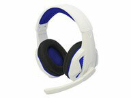Multi Gaming Headset [White & Blue] (for PS5/PS4/PC)