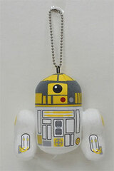 Star Wars x Pa League Fukuoka Softbank Hawks Droid Plush Keychain