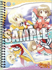 TV Anime Hidamari Sketch x Honeycomb - A6 Ring Notebook: Yuno & Miyako