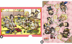 Mini Chara Samurai Warriors - Saijiki Clear File Mizuho Arc: Bishoku no Utage