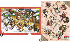 Mini Chara Samurai Warriors - Saijiki Clear File Mizuho Arc: Yukiguni no Tanoshimi