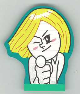 LINE Stationery - Diecut Memo B (James)
