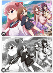 Saki Achiga Arc episode of side-A - Pencil Board: 4 Girls