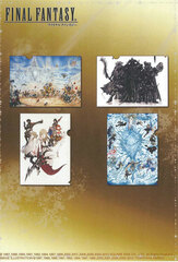 Final Fantasy - Clear File (11)-(13) 25th 4 Type Set