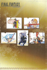 Final Fantasy - Clear File (1)-(5) 5 Type Set