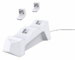 CYBER Wireless Charging Controller Stand Double (PS5) White