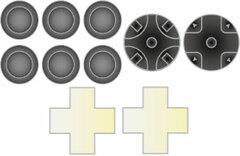 PS5 Controller Play up Button Set (Black)