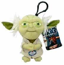 Star Wars - Talking Plush S Size with Keychain - Yoda