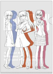 Rebuild of Evangelion - Clear File B: Rei, Asuka, Mari