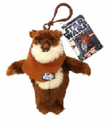 Star Wars - Talking Plush S Size with Keychain - Wicket