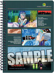 TV Anime TIGER & BUNNY - A6 Ring Notebook: Blue Rose