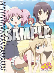 TV Anime YuruYuri 2nd Season - A6 Ring Notebook: Swimsuit