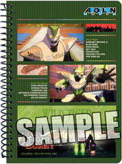 TV Anime TIGER & BUNNY - A6 Ring Notebook: Wild Tiger