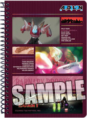 TV Anime TIGER & BUNNY - A6 Ring Notebook: Barnaby Brooks Jr.
