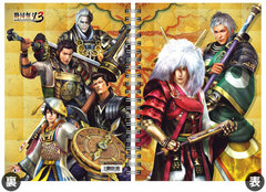 Samurai Warriors 3 - A5 Ring Notebook: Mitsunari & Kiyomasa