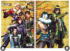 Samurai Warriors 3 - A5 Ring Notebook: Masamune & Motochika