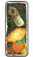 Tinplate Pencil Case - Hayaben/ Nori Bento