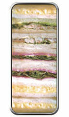 Tinplate Pencil Case - Hayaben/ Sandwich