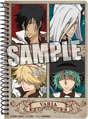 TV Anime Reborn! - A6 Ring Notebook: 10 Years Later Varia