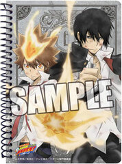 TV Anime Reborn! - A6 Ring Notebook: Tsuna & Hibari