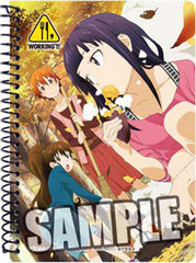 TV Anime WORKING!! - A6 Ring Notebook: Autumn