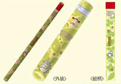 Studio Ghibli 12 Color Pencil Set - My Neighbor Totoro: Leaves