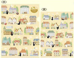 Studio Ghibli A4 Clear File - Kiki's Delivery Service: Town of Koriko