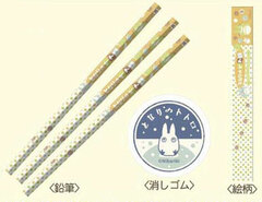 Studio Ghibli Pencil & Eraser Set - My Neighbor Totoro: Nostalgic Sweets