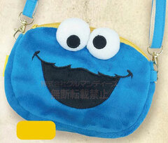 Sesame Street - Plush Smartphone Pouch: Cookie Monster (SSM-39B)