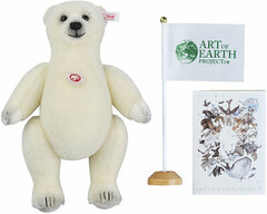 Steiff Produced Yoshitaka Amano Polar Bear Plush