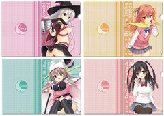 Sabbat of the Witch - Clear File Set A: Nene, Meguru, Tsumugi, Toko