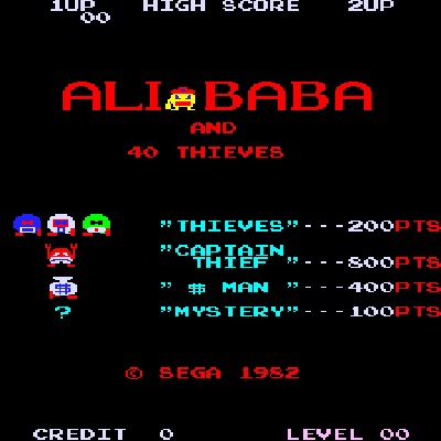 Ali Baba and 40 Thieves